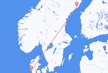 Fly fra Esbjerg til Umeå