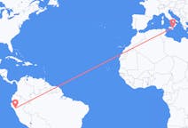 Flights from Cajamarca, Peru to Catania, Italy