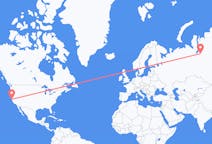 Flights from San Francisco, the United States to Novy Urengoy, Russia