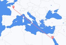 Flyrejser fra Hurghada, Egypten til Tours, Frankrig