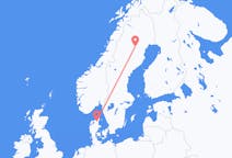 Flights from Aalborg, Denmark to Arvidsjaur, Sweden
