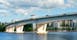 Photo of Kuokkala Bridge over the lake Jyvasjarvi in Jyvaskyla, Finland.