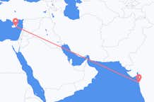 Flyg från Bombay till Larnaca