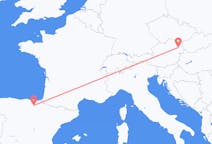 Flyreiser fra Vitoria, Spania til Vienna, Østerrike