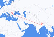 Flyrejser fra Ranchi, Indien til Plovdiv, Bulgarien