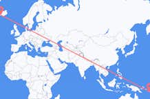 Flights from Honiara to Reykjavík