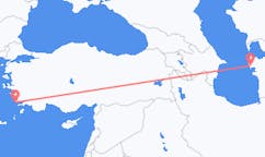 เที่ยวบิน จาก Türkmenbaşy, เติร์กเมนิสถาน ไปยัง คอส, กรีซ