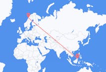 Flights from Sandakan, Malaysia to Bodø, Norway