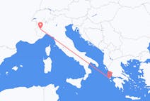 Flyg från Turin till Kefallinia