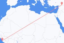 Flights from Freetown to Şanlıurfa