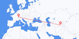Flights from Tajikistan to Switzerland
