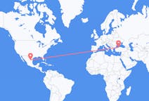 Flyreiser fra Monterrey, Mexico til Zonguldak, Tyrkia
