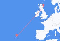 Flights from Terceira Island, Portugal to Aberdeen, the United Kingdom
