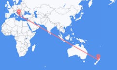 Flyg från Whanganui till Brindisi
