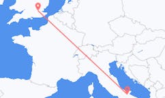 Flights from Foggia to London