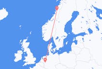 Loty z miasta Mosjøen do miasta Düsseldorf