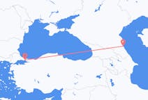 Flyreiser fra Makhatsjkala, Russland til Istanbul, Tyrkia