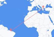 Flights from São Luís, Brazil to Thessaloniki, Greece