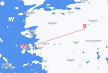 Flyreiser fra Kutahya, Tyrkia til Khios, Hellas