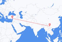 Flyg från Kunming till Adana