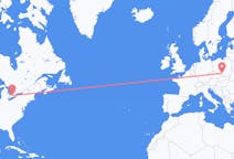 Flights from London to Katowice