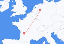 Flyreiser fra Bergerac, Frankrike til Dortmund, Tyskland