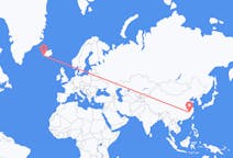 Flights from from Shangrao to Reykjavík