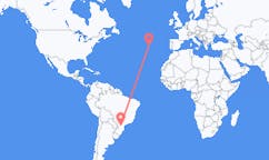 出发地 巴西出发地 瓜拉普瓦目的地 葡萄牙Terceira的航班