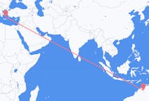 Flights from Kununurra, Australia to Santorini, Greece