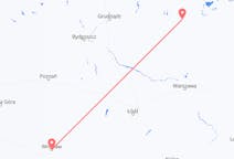 Flights from Wrocław, Poland to Szymany, Szczytno County, Poland