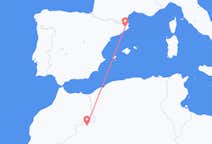 Рейсы из Бешара, Алжир в Жирону, Испания