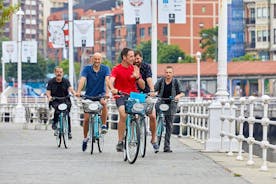 Points forts de Bilbao : visite d'une demi-journée en vélo électrique en petit groupe ou privée