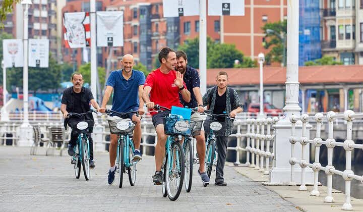 毕尔巴鄂亮点半日电动自行车小团体或私人旅游