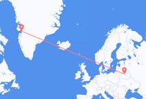 Flights from Minsk, Belarus to Ilulissat, Greenland
