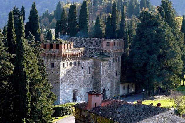 Visite d'une journée complète des châteaux de la Toscane avec dégustation de vins au départ de Florence