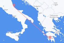 Vuelos de Kalamata, Grecia a Pescara, Italia