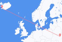 Flyreiser fra Kiev, Ukraina til Reykjavík, Island