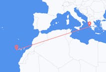 Flights from Valverde, Spain to Cephalonia, Greece