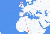 Flyrejser fra Yaoundé, Cameroun til Glasgow, Skotland