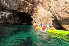 Caiaque Jávea "portitxol" + Snorkeling + cavernas