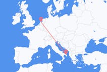 Flyreiser fra Amsterdam, Nederland til Brindisi, Italia