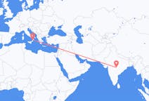 Flyreiser fra Nagpur, India til Lamezia Terme, Italia