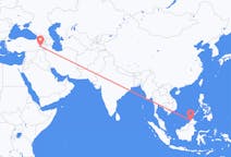 Flights from from Kota Kinabalu to Van