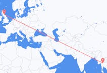 Flyreiser fra Sukhothai Province, til Edinburgh