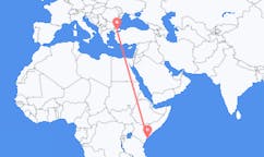 Flights from Lamu, Kenya to Tekirdağ, Turkey