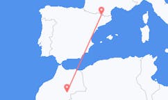 摩洛哥出发地 拉希迪耶飞往摩洛哥目的地 安道尔城的航班