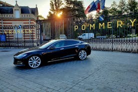 100% electric airport transfer From Reims and Epernay to Paris