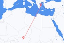 Flyrejser fra Kano til Athen