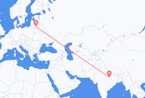 Flyrejser fra Allahabad, Indien til Vilnius, Indien