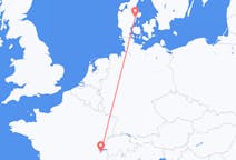 Flights from Geneva to Aarhus